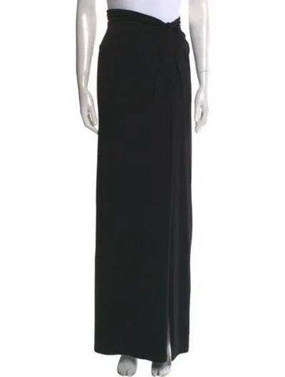 Pre-owned Celine Late 1990's - Early 2000's Long Skirt In Black
