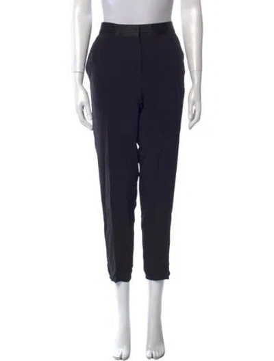 Pre-owned Celine Late 2000's - Early 2010's Straight Leg Pants In Black