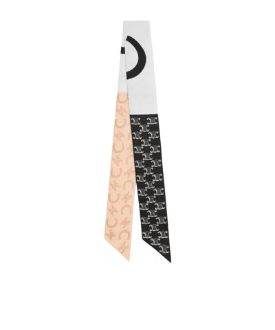 Celine Lavalliere In Silk Twill In Multi