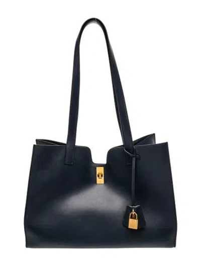 Pre-owned Celine Leather 16 Bag In Blue
