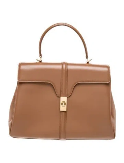Pre-owned Celine Leather 16 Bag Medium 2023 In Brown