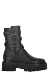 CELINE LEATHER ANKLE BOOTS