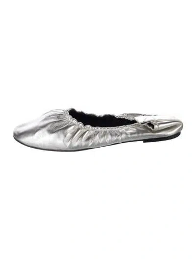 Pre-owned Celine Leather Ballet Flats
