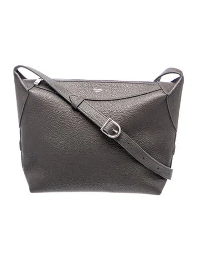 Pre-owned Celine Leather Belt Bag 2025 In Gray
