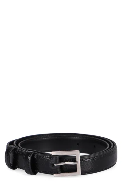 Celine Leather Belt Bc 13 In Pink