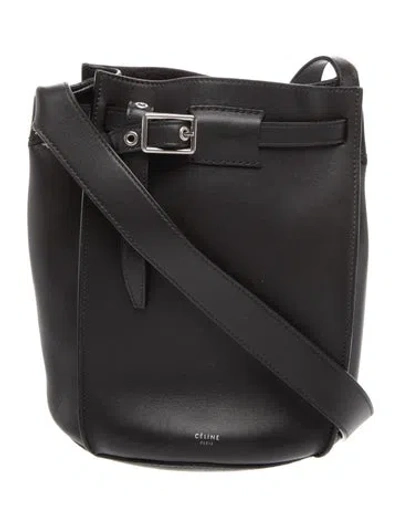 Pre-owned Celine Leather Big Bucket W/strap In Multi