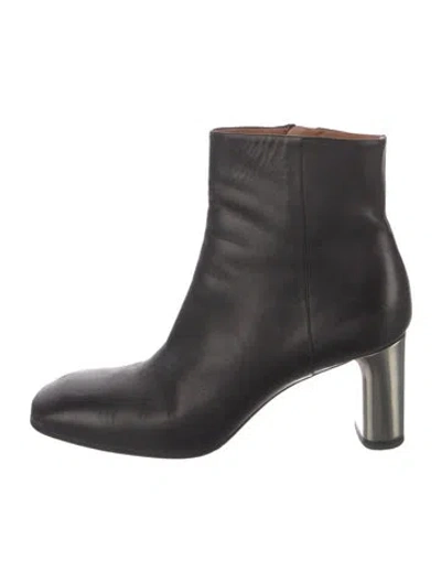 Pre-owned Celine Leather Boots In Black