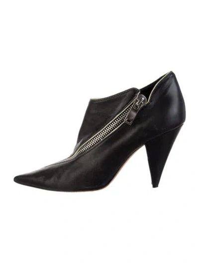 Pre-owned Celine Leather Boots In Black