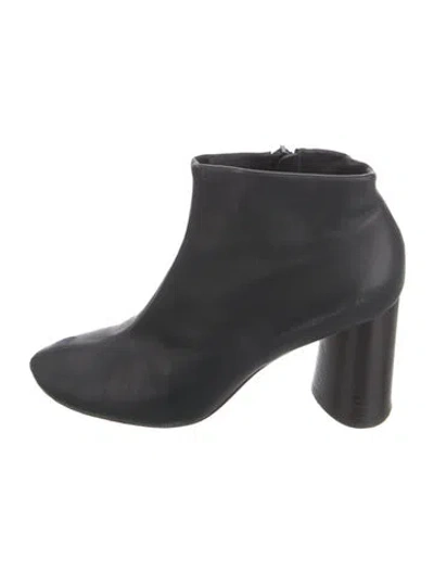 Pre-owned Celine Leather Boots In Black