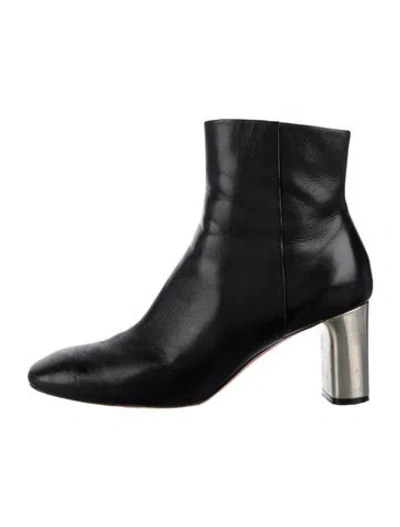 Pre-owned Celine Leather Boots In Black