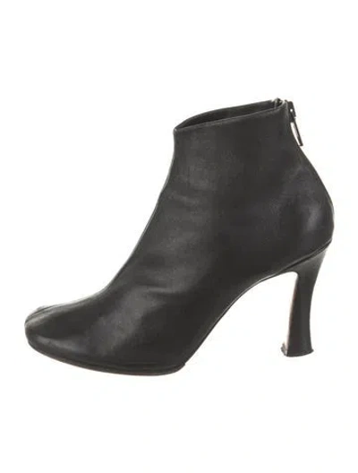 Pre-owned Celine Leather Boots In Black