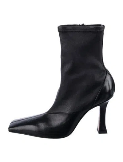 Pre-owned Celine Leather Boots In Black