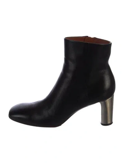Pre-owned Celine Leather Boots In Black