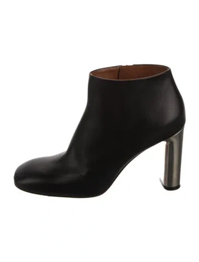 Pre-owned Celine Leather Boots In Black