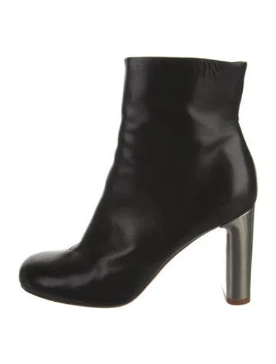 Pre-owned Celine Leather Boots In Black