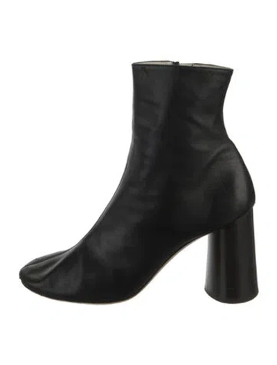 Pre-owned Celine Leather Boots In Black