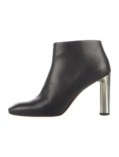 Pre-owned Celine Leather Boots In Black