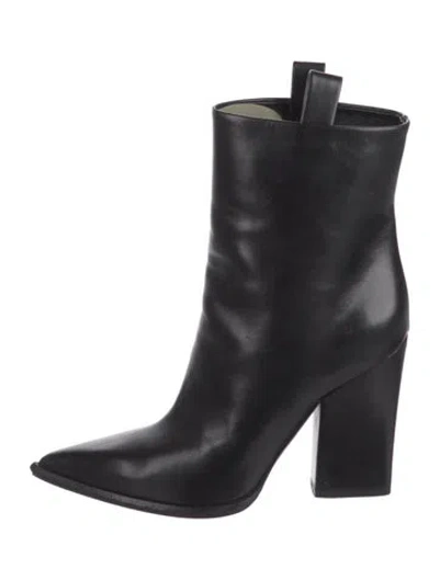 Pre-owned Celine Leather Boots In Black