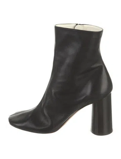Pre-owned Celine Leather Boots In Black