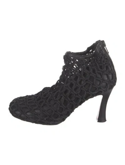Pre-owned Celine Leather Boots In Black