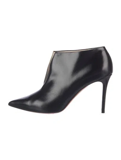 Pre-owned Celine Leather Boots In Black