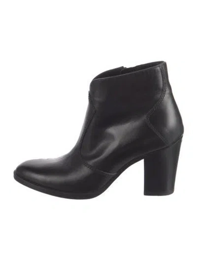 Pre-owned Celine Leather Boots In Black