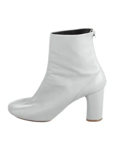 Pre-owned Celine Leather Boots In Blue