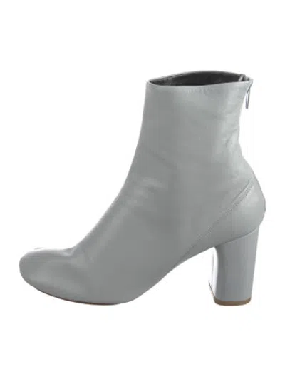 Pre-owned Celine Leather Boots In Blue
