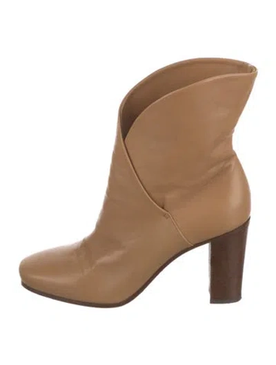 Pre-owned Celine Leather Boots In Brown