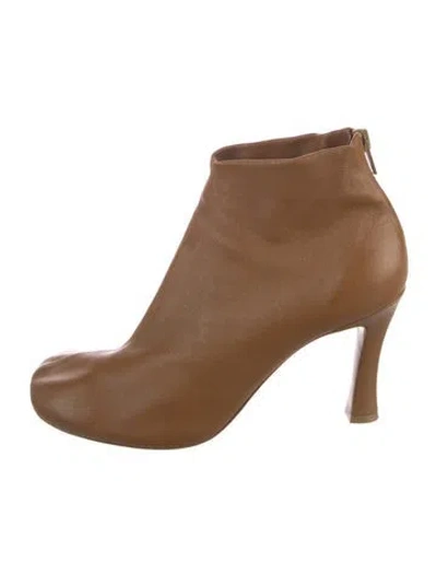 Pre-owned Celine Leather Boots In Brown