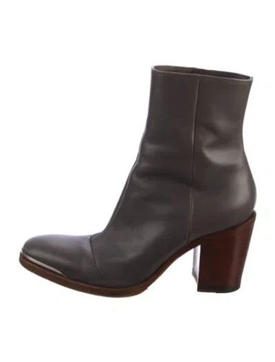 Pre-owned Celine Leather Boots In Multi
