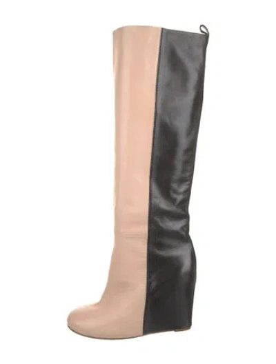 Pre-owned Celine Leather Boots In Multi