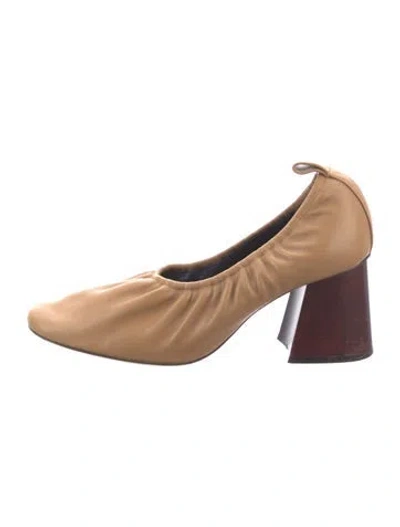 Pre-owned Celine Leather Boots In Neutral