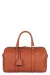 Celine Leather Boston Bag In Pattern