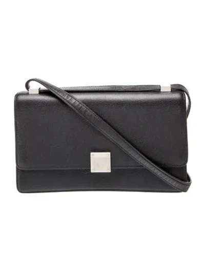 Pre-owned Celine Leather Case In Black
