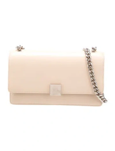 Pre-owned Celine Leather Case In Neutral