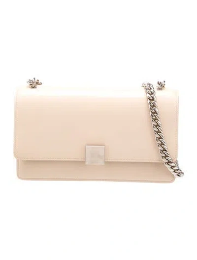 Pre-owned Celine Leather Case In Neutral