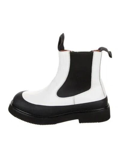 Pre-owned Celine Leather Chelsea Boots In Multi