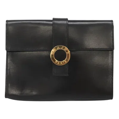 Pre-owned Celine Leather Clutch Bag ()