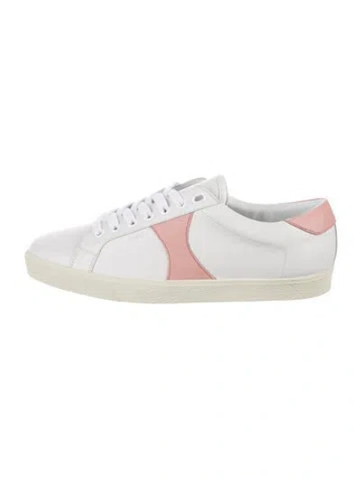 Pre-owned Celine Leather Colorblock Pattern Sneakers In Multi