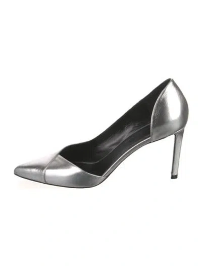Pre-owned Celine Leather D'orsay Pumps