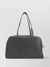 Celine Leather Duffle Bag Front Pocket