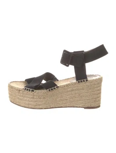 Pre-owned Celine Leather Espadrilles