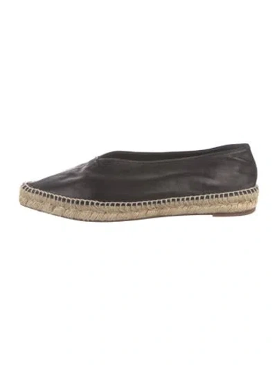 Pre-owned Celine Leather Espadrilles