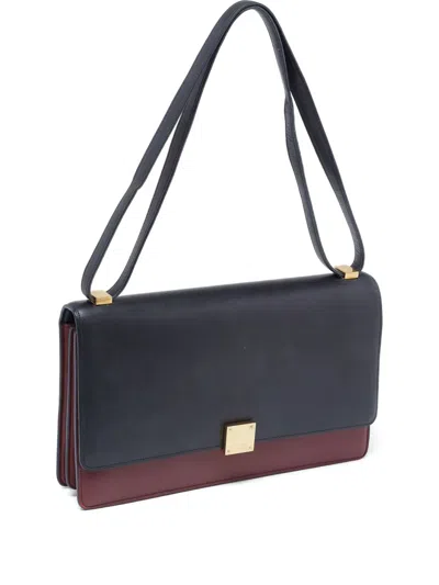 Pre-owned Celine Leather Flap Shoulder Bag