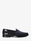 Celine Men's Leather Loafers With Perforated Detail