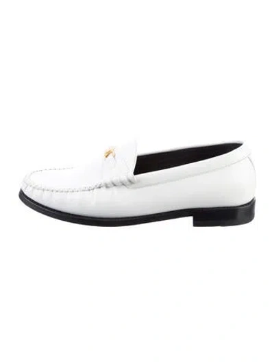 Pre-owned Celine Leather Loafers In Multi