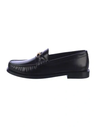 Pre-owned Celine Leather Loafers In Multi