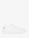 CELINE WHITE LEATHER LOW TOP SNEAKERS