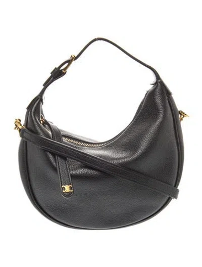 Pre-owned Celine Leather Lulu Teen 2025 In Black
